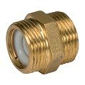 Ниппель латунь Ду 20 (3/4) со встроенным обратным клапаном ВР/ВР R189V Giacomini R189VY004