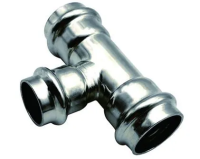 Тройники из нержавеющей стали 22×1/2"×22 нар.резьба Ver-pro ViEiR
