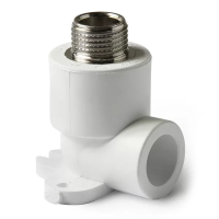 Угольник с креплением комбинированный 20 х 1/2" НР Pro Aqua 