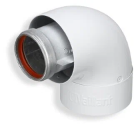 Купить Vaillant Отвод для труб 80/125 мм. 87° РР