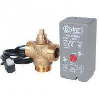 Купить STOUT Компактный 3-Ходовой зональный клапан, сервопривод 230V, с кабелем 1м., НР 1