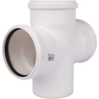 REHAU RAUPIANO PLUS Крестовина 90/90/90/87° max flow (гидравлически оптимизированный радиус)