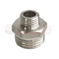 Ниппель никелированный переходной VALFEX НР 1/2" - НР 1/4" (400/10)