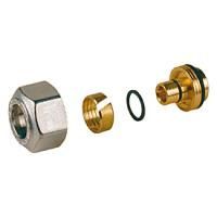 Переходник МП/PE-X латунь обжим R179AM Дн 20х2,5х18 Ру10 Giacomini R179MX027