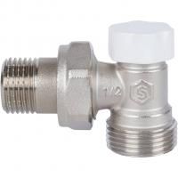 STOUT SVL Клапан запорно-балансировочный угловой, 1/2 х 3/4ЕК