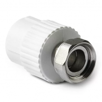 Муфта с накидной гайкой 20х1/2″ ВР Pro Aqua