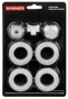 ROMMER 3/4 монтажный комплект 7 в 1 (RAL9016)