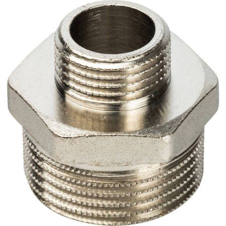 STOUT Ниппель НН переходной никелированный 1X1/2