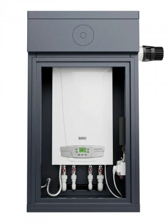 Термоблок уличный КНАР в комплекте с газовым котлом BAXI ECO Four 1.14 F в СПб интернет-магазин Терман
