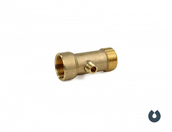 Штуцер трехвыводной Unipump НР 1″ x ВР 1″ x НР 1/4″ (для LP/3)