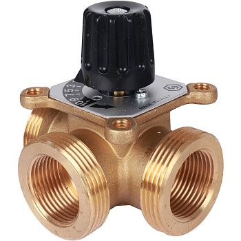 Купить STOUT 3-х ходовой смесительный клапан 1 -1 1/2” KVs 8