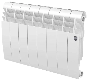 Купить Биметаллический радиатор Royal Thermo BiLiner 500 Bianco Traffico 8 секции