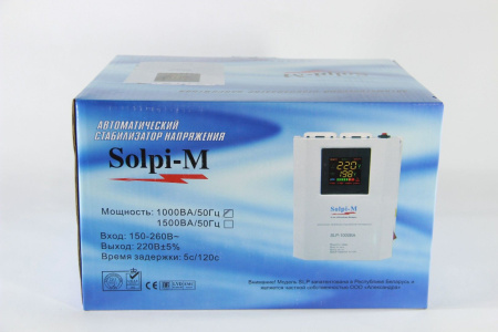 Купить Стабилизатор напряжения Solpi-M SLP-1000BA