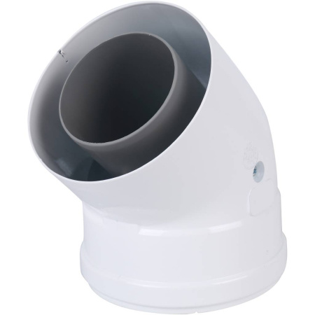 Купить Baxi Коаксиальный отвод полипропиленовый 45°, диам. 80/125 мм, HT