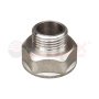 Ниппель никелированный переходной VALFEX НР 1 1/2" - НР 1"