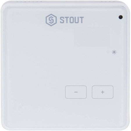 Купить STOUT Беспроводной комнатный регулятор R-8z, белый