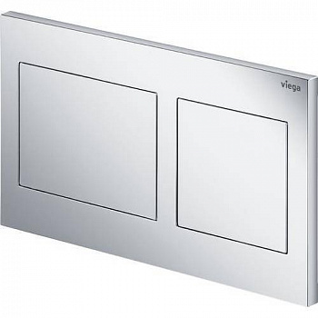 Viega 8611.1 8611.1 Кнопка смыва Prevista Visign for Style 21 для смывных бачков, пластик хром 