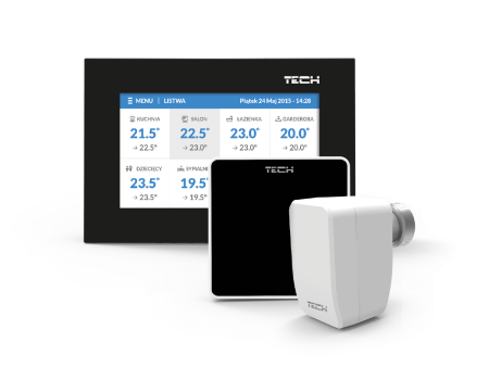 Купить TECH Беспроводной комнатный терморегулятор для радиаторной системы отопления