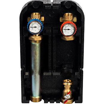 Купить STOUT SDG-0001 Насосная группа с прямым контуром 1 без насоса в теплоизоляции