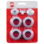 Набор присоединительный Royal Thermo 3/4'' silver