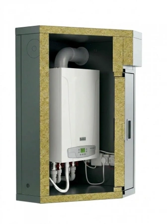 Термоблок уличный КНАР в комплекте с газовым котлом BAXI ECO Four 1.14 F в СПб интернет-магазин Терман