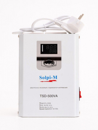 Купить Стабилизатор напряжения Solpi-M TSD-500ВА