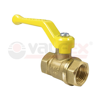 Купить Кран шаровой для газа латунный VALFEX ВН/ВН ручка-рычаг, 2'' (8/2)