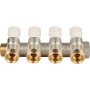 Купить Коллектор распределительный Stout 3/4", 4 отвода 3/4" ЕК
