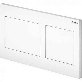 Viega 8611.1 8611.1 Кнопка смыва Prevista Visign for Style 21 для смывных бачков, пластик, альпийски 