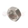 Заглушка никелированная резьбовая ВР 1 1/4" (100/10) (Valfex)