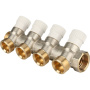 Купить Коллектор распределительный Stout 3/4", 4 отвода 3/4" ЕК