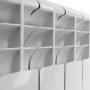 Купить Радиатор алюминиевый Rommer Profi AL 350x6 секций боковое подключение
