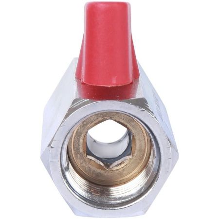 Купить Кран шаровой мини, муфтовый Stout 3/8"