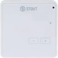 Купить STOUT Беспроводной комнатный регулятор R-8z, белый