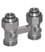 Узел нижнего подключения Simplex Exclusiv E2 угловой G 3/4″ F x G 3/4″ M