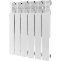 Купить Радиатор алюминиевый Rommer Plus 500x12 секций боковое подключение