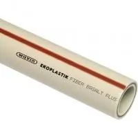 Купить STRFB050TRCT Ekoplastik ППР труба FIBER BASALT PLUS S3,2 50x6,9 (4,0м)
