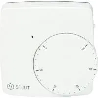 Купить Термостат электронный комнатный Stout WFHT-DUAL
