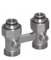 Узел нижнего подключения Simplex Exclusiv D2 прямой G 3/4″ F x G 3/4″ M