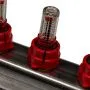 Купить  Распределительные коллекторы Stout с расходомерами Коллектор распределительный Stout с расходомерами 1х3/4 на 5 выходов 